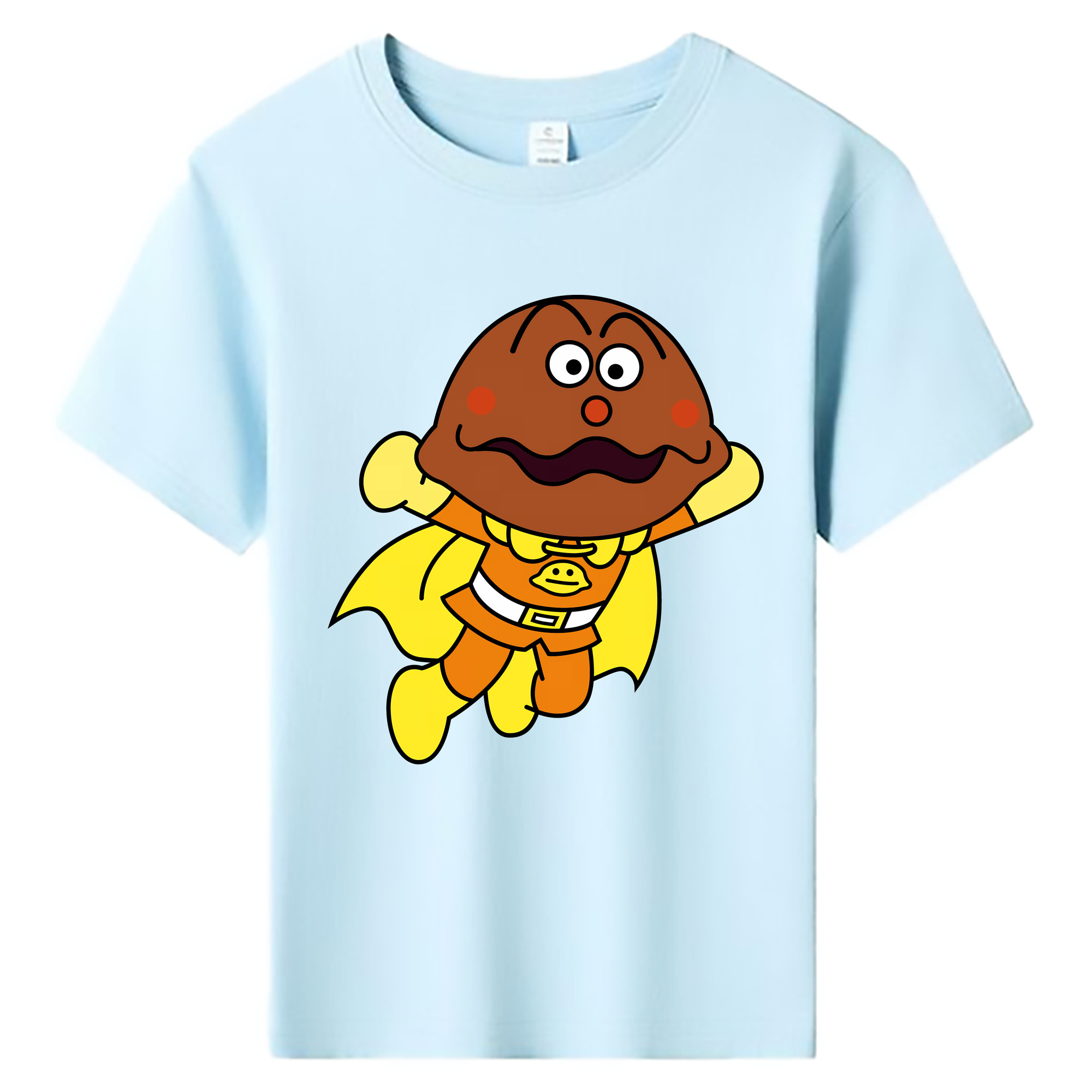 （画像用） アンパンマン Anpanman 綿100％キッズTシャツ（フロントプリント）